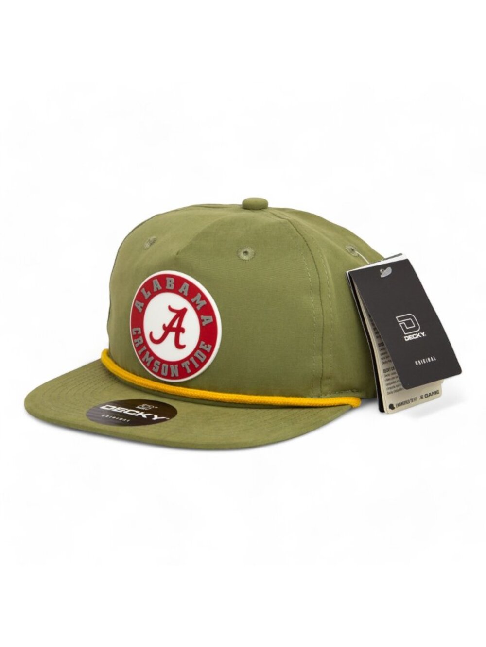 Alabama Crimson Tide 3D Classic Rope Hat- Loden/ Amber